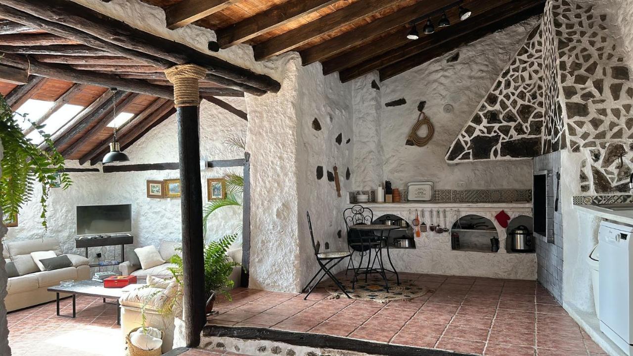 Casa Mara Casa Rural Con Terraza, Barbacoa Y Vistas Al Teide El Tanque Dış mekan fotoğraf