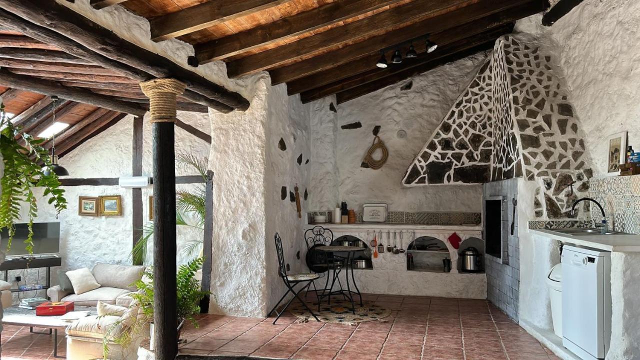 Casa Mara Casa Rural Con Terraza, Barbacoa Y Vistas Al Teide El Tanque Dış mekan fotoğraf
